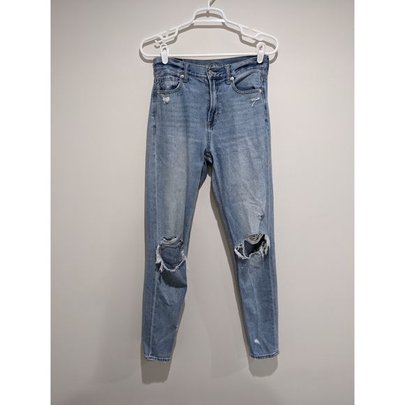 American Eagle Outfitters Denim - American Eagle Distressed Mom Jeans Size 0